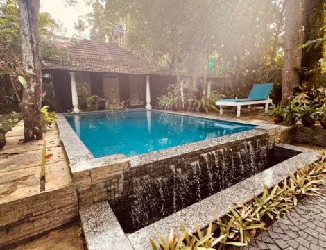 Red Stone villa with private pool