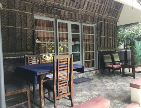 Coconut leaf villa Balcony